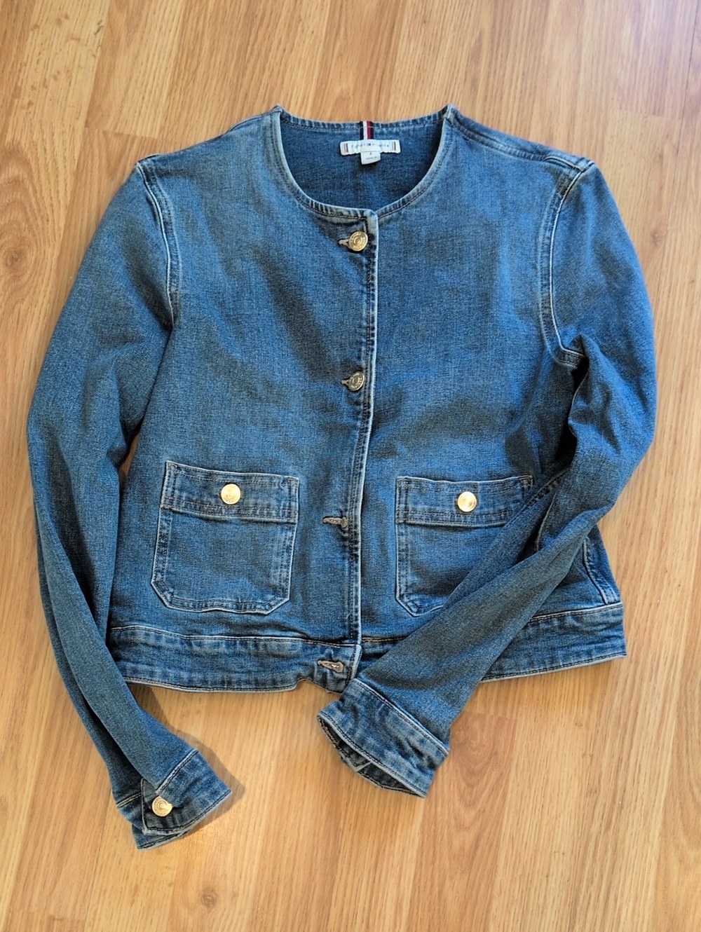 Tommy Hilfiger Denim Jacket Size 6